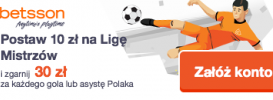 30 PLN za bramki lub asysty Polaków w Lidze Mistrzów!
