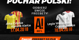 Freebet 50 PLN na półfinały Pucharu Polski