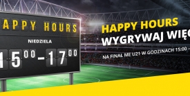 Happy Hours na finał ME U21 w Fortunie (niedziela 30.06)